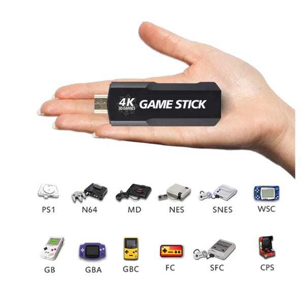 Game Console Retrô GD10 Ultra 4K + 2 Controles sem Fio (PROMOÇÃO Black Friday)