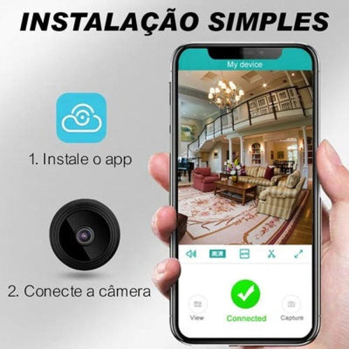 MINI CÂMERA ESPIÃ - WIFI