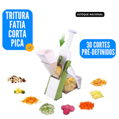 Fatiador Multifuncional 5 em 1 - [Lâmina de Aço Inox]