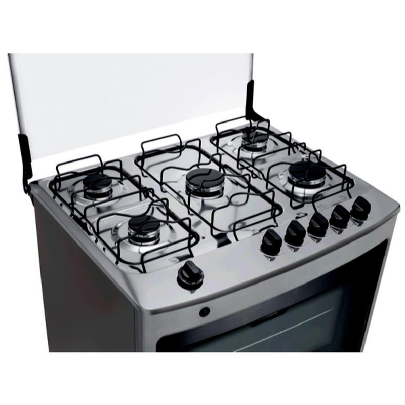 Fogão Consul 5 Bocas CFS5NAR com Botões Removíveis Bivolt - Inox