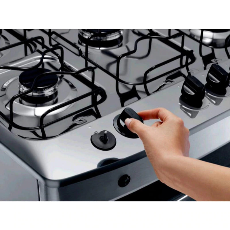 Fogão Consul 5 Bocas CFS5NAR com Botões Removíveis Bivolt - Inox