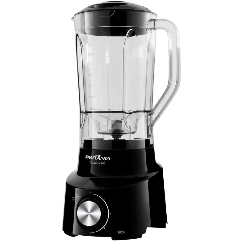 Liquidificador Britânia Diamante 800 Preto 900W com 4 Velocidades