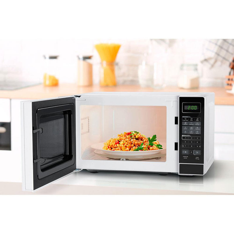 Forno de Micro-ondas Midea MRAS2 com Função Eco 20L – Branco