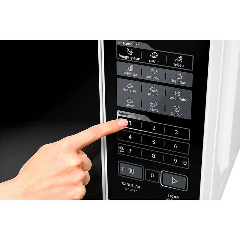 Forno de Micro-ondas Midea MRAS2 com Função Eco 20L – Branco