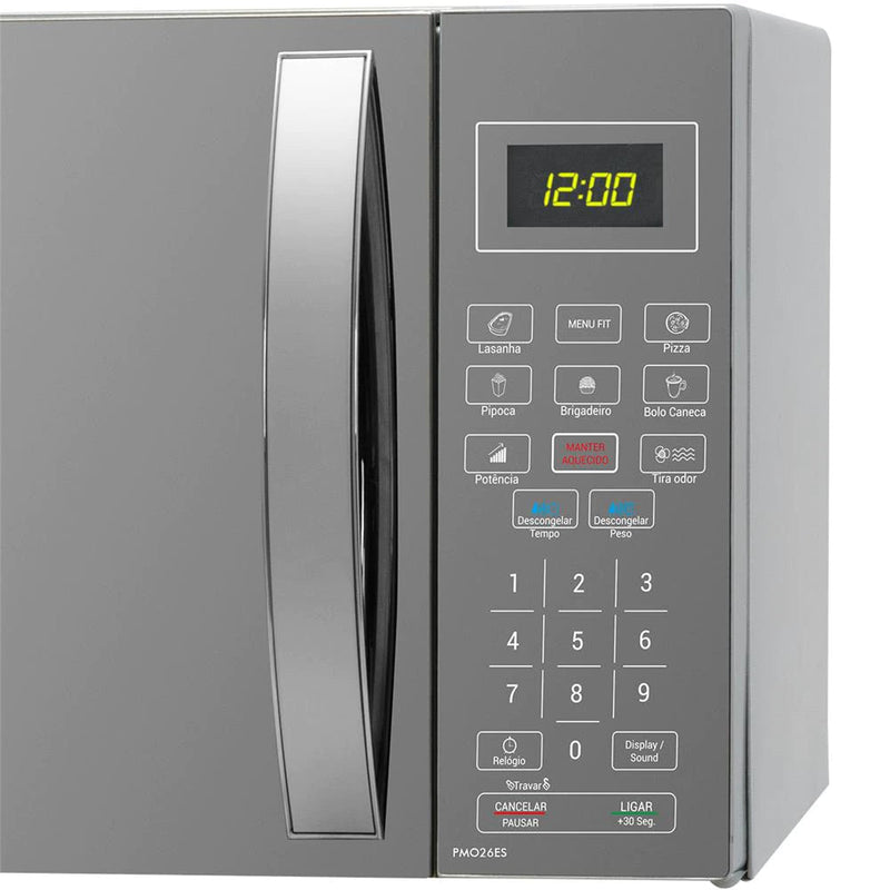 Forno de Micro-ondas Philco PMO26 com Função Timer Espelhado - 26L