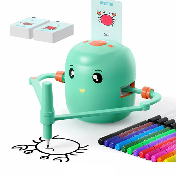 Teeto - O Robô Artista com 100 Modelos exclusivos de desenhos