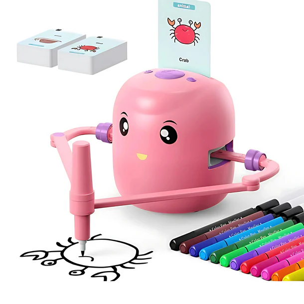 Teeto - O Robô Artista com 100 Modelos exclusivos de desenhos